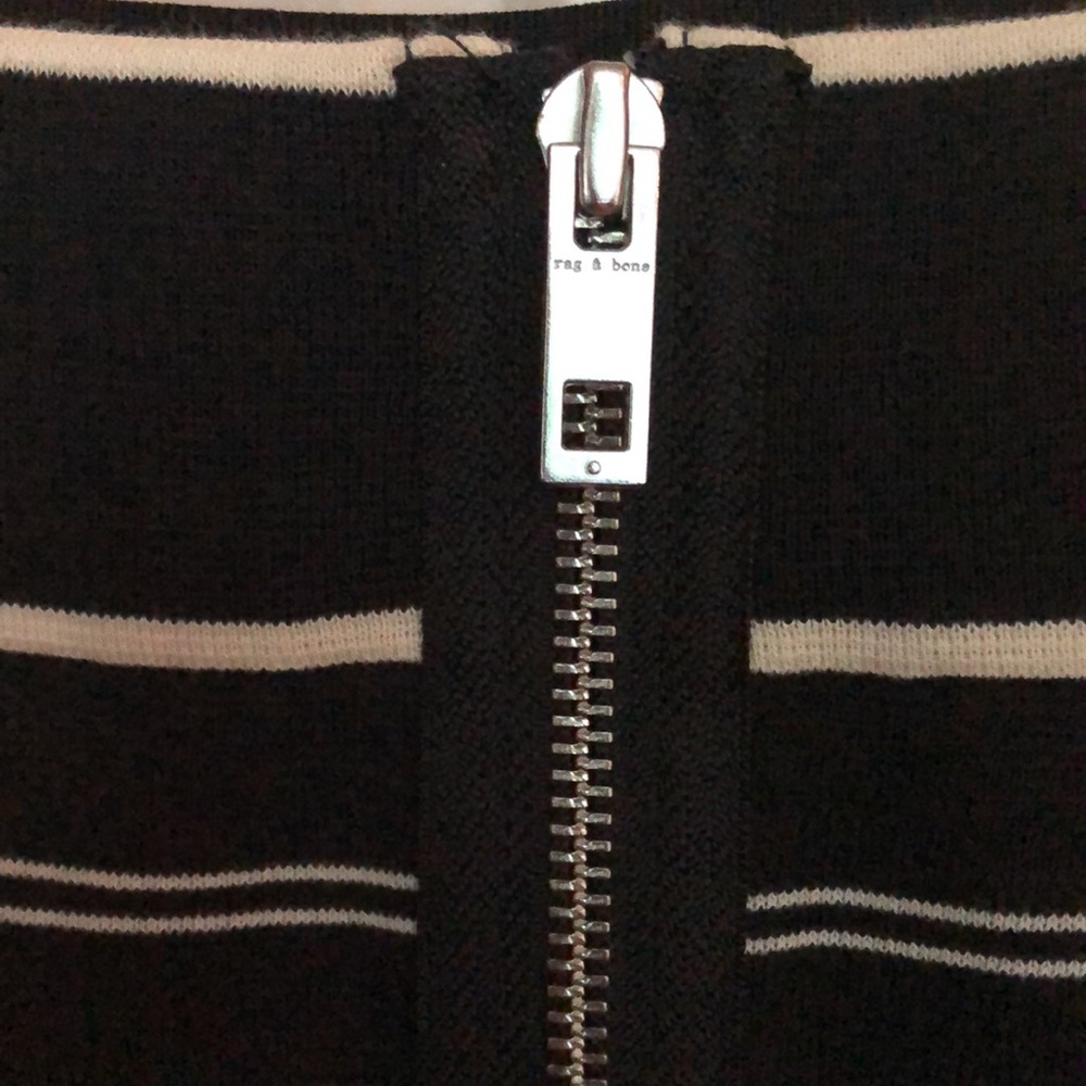 Rag and Bone Reagan Striped Mini Skirt w/Pockets - Picture 6 of 11